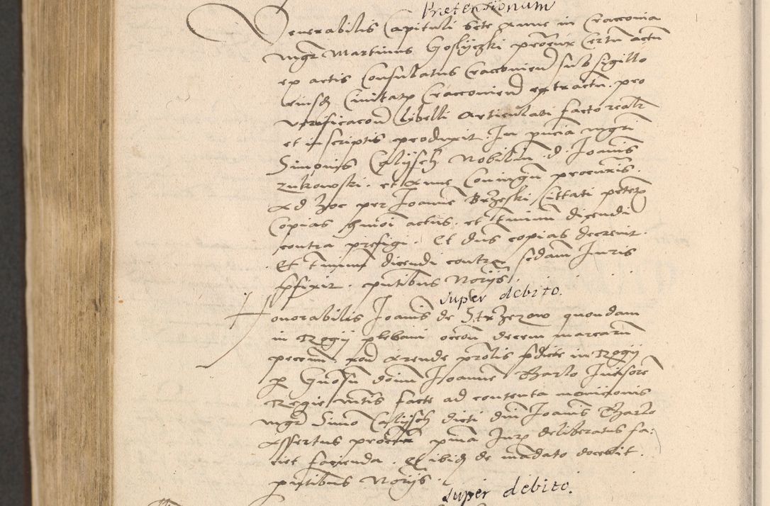 Zdjęcie nr 986 dla obiektu archiwalnego: Acta actorum coram reverendo patre domino Nicolao Bedlenski scholastico vicarioque in spiritualibus gernerali Cracoviensi ad annum Domini millesimum quingentesimum tricesimum septimum, cuius indicio est decima, pontificatus sanctissimi in Christo patris et domini nostri domini Pauli divina providencia papr tercii, anno tercio, feliciter continuantur