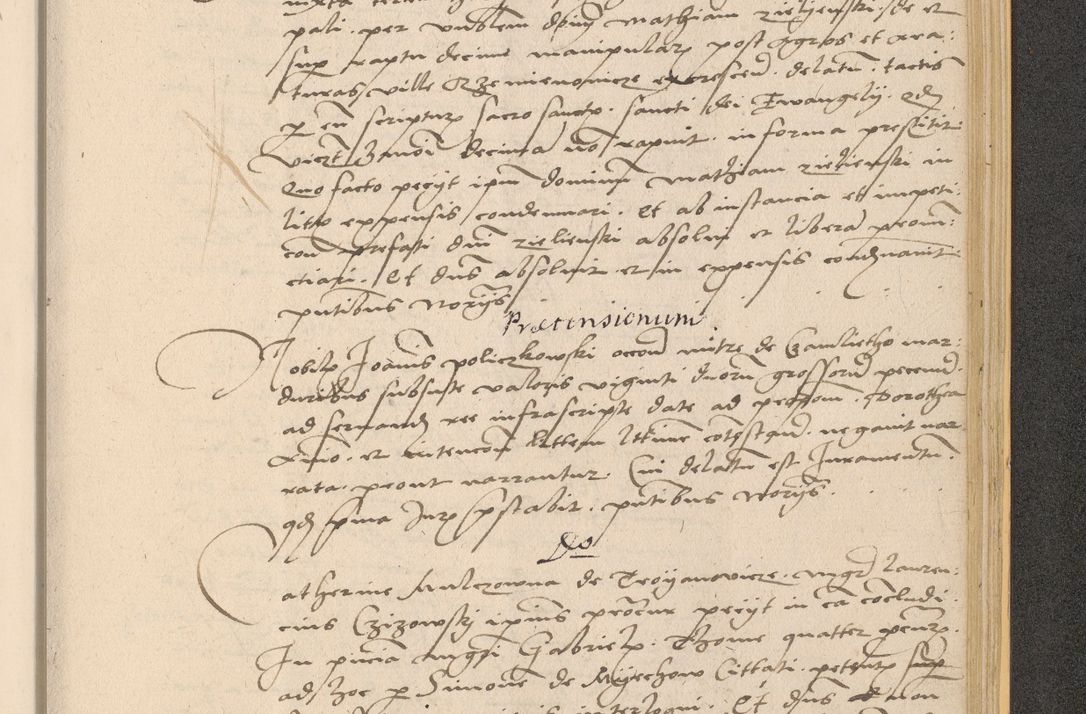 Zdjęcie nr 987 dla obiektu archiwalnego: Acta actorum coram reverendo patre domino Nicolao Bedlenski scholastico vicarioque in spiritualibus gernerali Cracoviensi ad annum Domini millesimum quingentesimum tricesimum septimum, cuius indicio est decima, pontificatus sanctissimi in Christo patris et domini nostri domini Pauli divina providencia papr tercii, anno tercio, feliciter continuantur