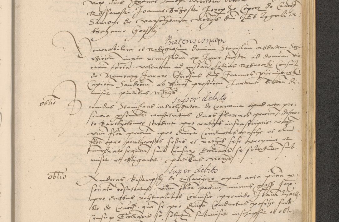 Zdjęcie nr 985 dla obiektu archiwalnego: Acta actorum coram reverendo patre domino Nicolao Bedlenski scholastico vicarioque in spiritualibus gernerali Cracoviensi ad annum Domini millesimum quingentesimum tricesimum septimum, cuius indicio est decima, pontificatus sanctissimi in Christo patris et domini nostri domini Pauli divina providencia papr tercii, anno tercio, feliciter continuantur