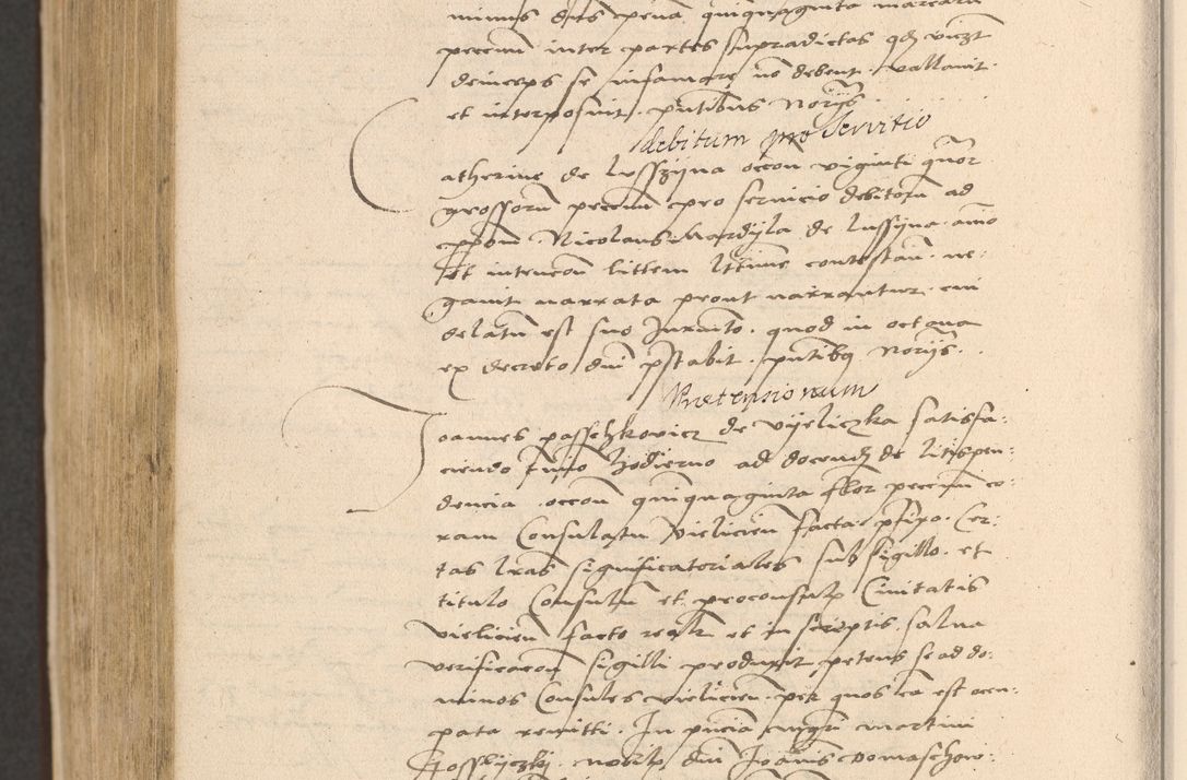 Zdjęcie nr 974 dla obiektu archiwalnego: Acta actorum coram reverendo patre domino Nicolao Bedlenski scholastico vicarioque in spiritualibus gernerali Cracoviensi ad annum Domini millesimum quingentesimum tricesimum septimum, cuius indicio est decima, pontificatus sanctissimi in Christo patris et domini nostri domini Pauli divina providencia papr tercii, anno tercio, feliciter continuantur