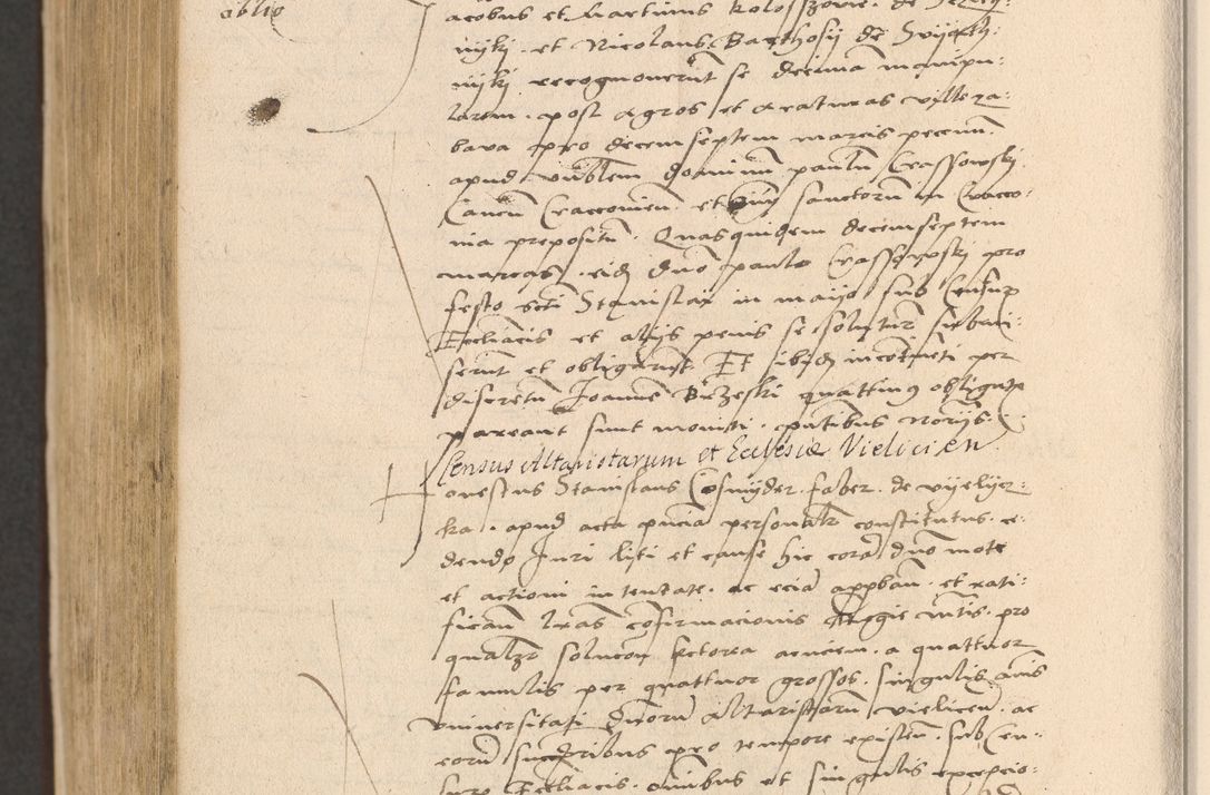 Zdjęcie nr 976 dla obiektu archiwalnego: Acta actorum coram reverendo patre domino Nicolao Bedlenski scholastico vicarioque in spiritualibus gernerali Cracoviensi ad annum Domini millesimum quingentesimum tricesimum septimum, cuius indicio est decima, pontificatus sanctissimi in Christo patris et domini nostri domini Pauli divina providencia papr tercii, anno tercio, feliciter continuantur