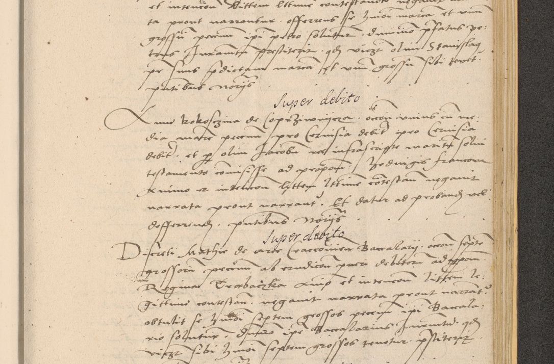 Zdjęcie nr 973 dla obiektu archiwalnego: Acta actorum coram reverendo patre domino Nicolao Bedlenski scholastico vicarioque in spiritualibus gernerali Cracoviensi ad annum Domini millesimum quingentesimum tricesimum septimum, cuius indicio est decima, pontificatus sanctissimi in Christo patris et domini nostri domini Pauli divina providencia papr tercii, anno tercio, feliciter continuantur