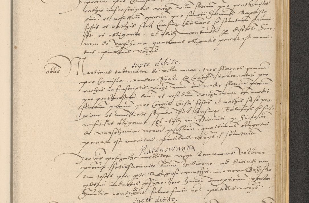 Zdjęcie nr 969 dla obiektu archiwalnego: Acta actorum coram reverendo patre domino Nicolao Bedlenski scholastico vicarioque in spiritualibus gernerali Cracoviensi ad annum Domini millesimum quingentesimum tricesimum septimum, cuius indicio est decima, pontificatus sanctissimi in Christo patris et domini nostri domini Pauli divina providencia papr tercii, anno tercio, feliciter continuantur