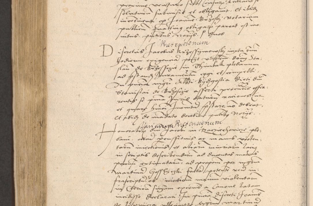 Zdjęcie nr 968 dla obiektu archiwalnego: Acta actorum coram reverendo patre domino Nicolao Bedlenski scholastico vicarioque in spiritualibus gernerali Cracoviensi ad annum Domini millesimum quingentesimum tricesimum septimum, cuius indicio est decima, pontificatus sanctissimi in Christo patris et domini nostri domini Pauli divina providencia papr tercii, anno tercio, feliciter continuantur