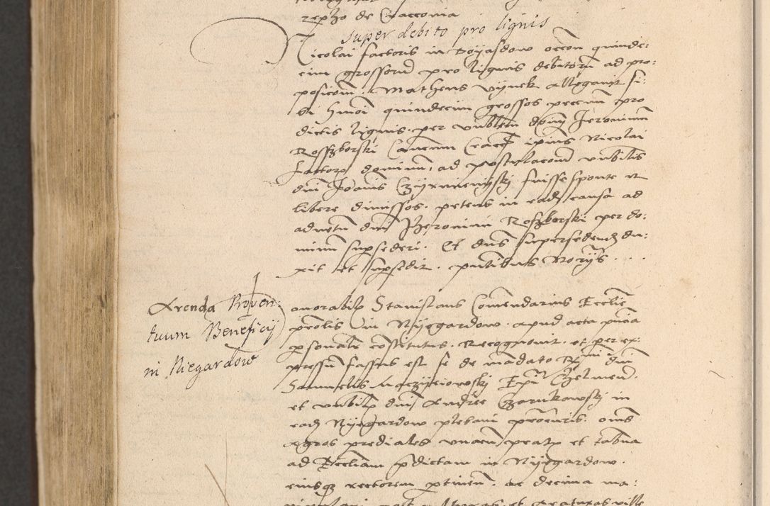 Zdjęcie nr 964 dla obiektu archiwalnego: Acta actorum coram reverendo patre domino Nicolao Bedlenski scholastico vicarioque in spiritualibus gernerali Cracoviensi ad annum Domini millesimum quingentesimum tricesimum septimum, cuius indicio est decima, pontificatus sanctissimi in Christo patris et domini nostri domini Pauli divina providencia papr tercii, anno tercio, feliciter continuantur