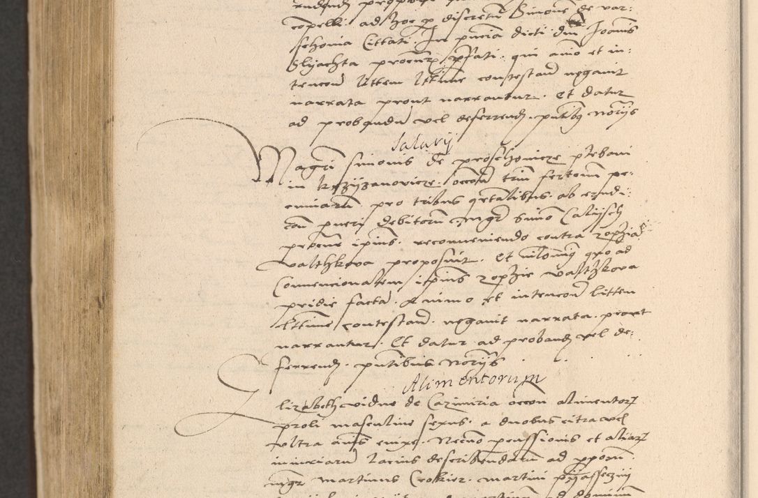 Zdjęcie nr 962 dla obiektu archiwalnego: Acta actorum coram reverendo patre domino Nicolao Bedlenski scholastico vicarioque in spiritualibus gernerali Cracoviensi ad annum Domini millesimum quingentesimum tricesimum septimum, cuius indicio est decima, pontificatus sanctissimi in Christo patris et domini nostri domini Pauli divina providencia papr tercii, anno tercio, feliciter continuantur