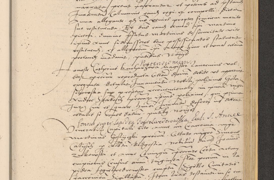 Zdjęcie nr 957 dla obiektu archiwalnego: Acta actorum coram reverendo patre domino Nicolao Bedlenski scholastico vicarioque in spiritualibus gernerali Cracoviensi ad annum Domini millesimum quingentesimum tricesimum septimum, cuius indicio est decima, pontificatus sanctissimi in Christo patris et domini nostri domini Pauli divina providencia papr tercii, anno tercio, feliciter continuantur