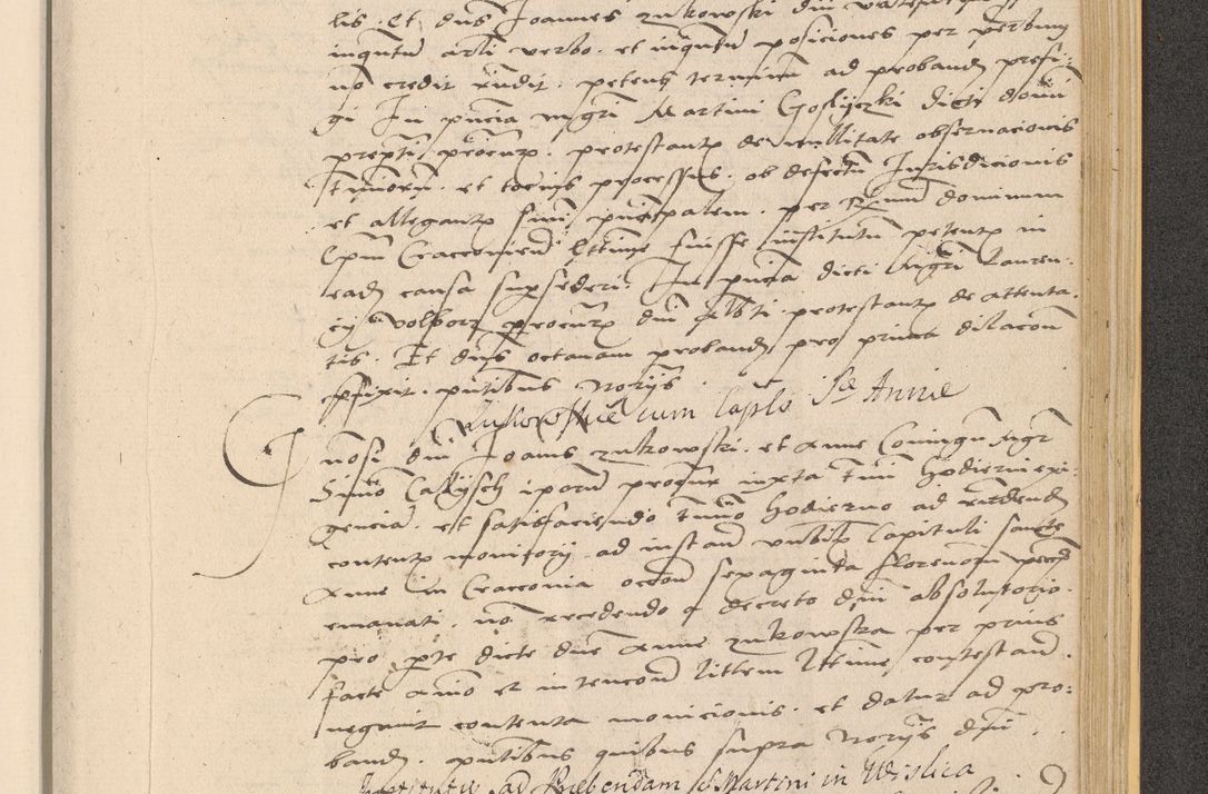 Zdjęcie nr 949 dla obiektu archiwalnego: Acta actorum coram reverendo patre domino Nicolao Bedlenski scholastico vicarioque in spiritualibus gernerali Cracoviensi ad annum Domini millesimum quingentesimum tricesimum septimum, cuius indicio est decima, pontificatus sanctissimi in Christo patris et domini nostri domini Pauli divina providencia papr tercii, anno tercio, feliciter continuantur