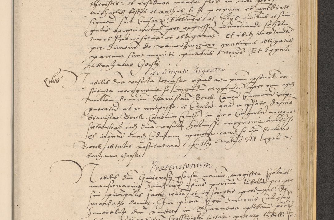 Zdjęcie nr 945 dla obiektu archiwalnego: Acta actorum coram reverendo patre domino Nicolao Bedlenski scholastico vicarioque in spiritualibus gernerali Cracoviensi ad annum Domini millesimum quingentesimum tricesimum septimum, cuius indicio est decima, pontificatus sanctissimi in Christo patris et domini nostri domini Pauli divina providencia papr tercii, anno tercio, feliciter continuantur