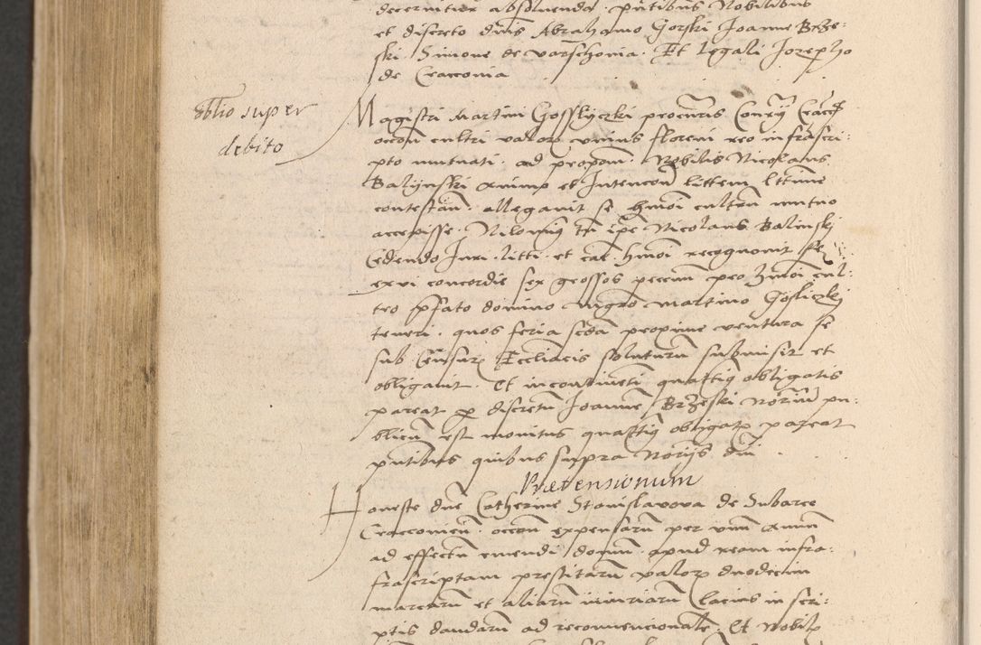 Zdjęcie nr 934 dla obiektu archiwalnego: Acta actorum coram reverendo patre domino Nicolao Bedlenski scholastico vicarioque in spiritualibus gernerali Cracoviensi ad annum Domini millesimum quingentesimum tricesimum septimum, cuius indicio est decima, pontificatus sanctissimi in Christo patris et domini nostri domini Pauli divina providencia papr tercii, anno tercio, feliciter continuantur