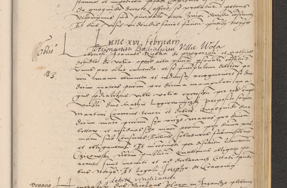Zdjęcie nr 935 dla obiektu archiwalnego: Acta actorum coram reverendo patre domino Nicolao Bedlenski scholastico vicarioque in spiritualibus gernerali Cracoviensi ad annum Domini millesimum quingentesimum tricesimum septimum, cuius indicio est decima, pontificatus sanctissimi in Christo patris et domini nostri domini Pauli divina providencia papr tercii, anno tercio, feliciter continuantur