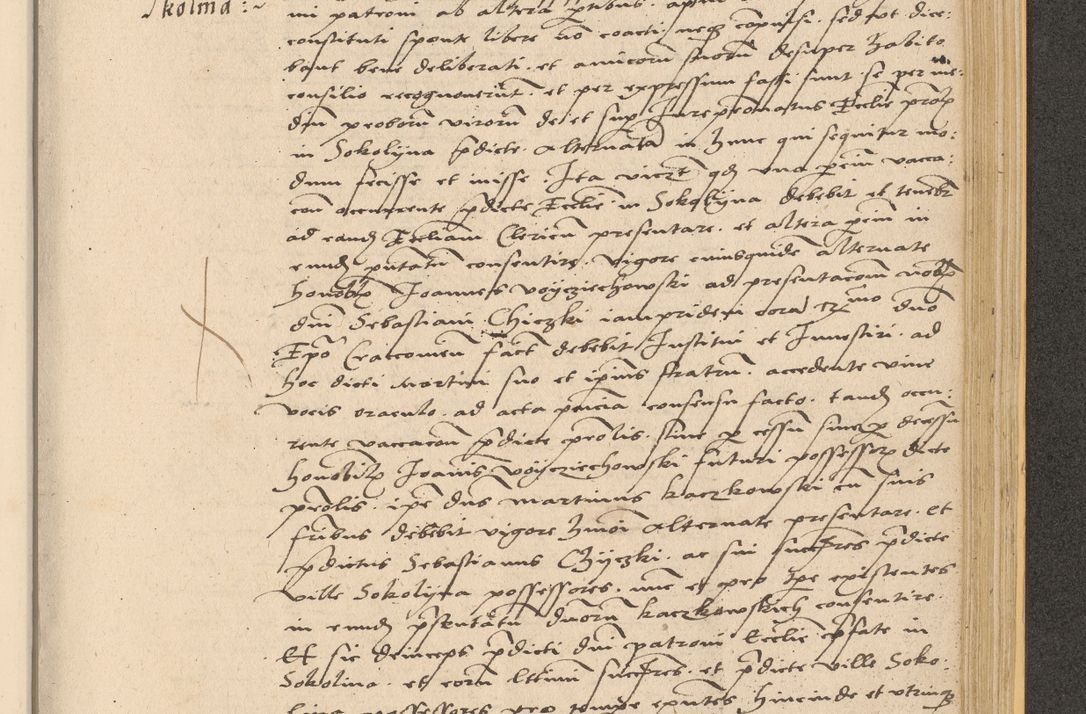 Zdjęcie nr 925 dla obiektu archiwalnego: Acta actorum coram reverendo patre domino Nicolao Bedlenski scholastico vicarioque in spiritualibus gernerali Cracoviensi ad annum Domini millesimum quingentesimum tricesimum septimum, cuius indicio est decima, pontificatus sanctissimi in Christo patris et domini nostri domini Pauli divina providencia papr tercii, anno tercio, feliciter continuantur