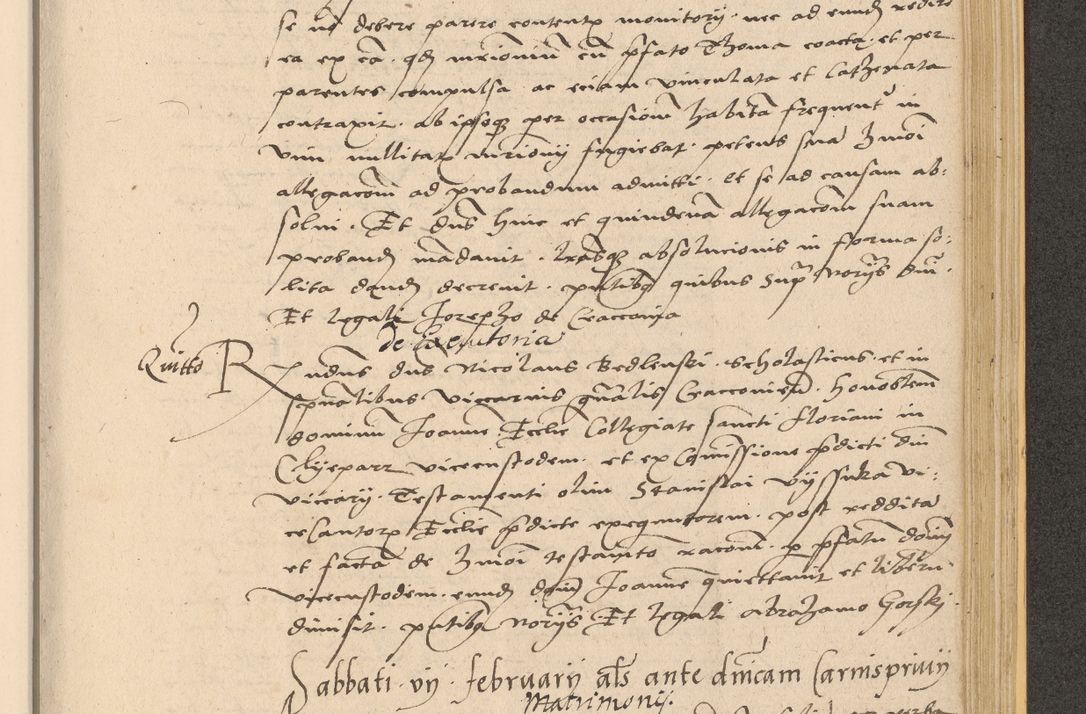 Zdjęcie nr 923 dla obiektu archiwalnego: Acta actorum coram reverendo patre domino Nicolao Bedlenski scholastico vicarioque in spiritualibus gernerali Cracoviensi ad annum Domini millesimum quingentesimum tricesimum septimum, cuius indicio est decima, pontificatus sanctissimi in Christo patris et domini nostri domini Pauli divina providencia papr tercii, anno tercio, feliciter continuantur