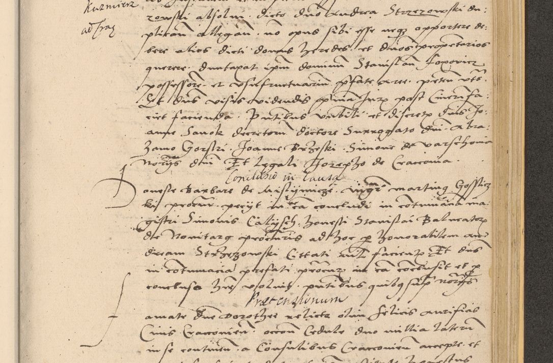 Zdjęcie nr 921 dla obiektu archiwalnego: Acta actorum coram reverendo patre domino Nicolao Bedlenski scholastico vicarioque in spiritualibus gernerali Cracoviensi ad annum Domini millesimum quingentesimum tricesimum septimum, cuius indicio est decima, pontificatus sanctissimi in Christo patris et domini nostri domini Pauli divina providencia papr tercii, anno tercio, feliciter continuantur