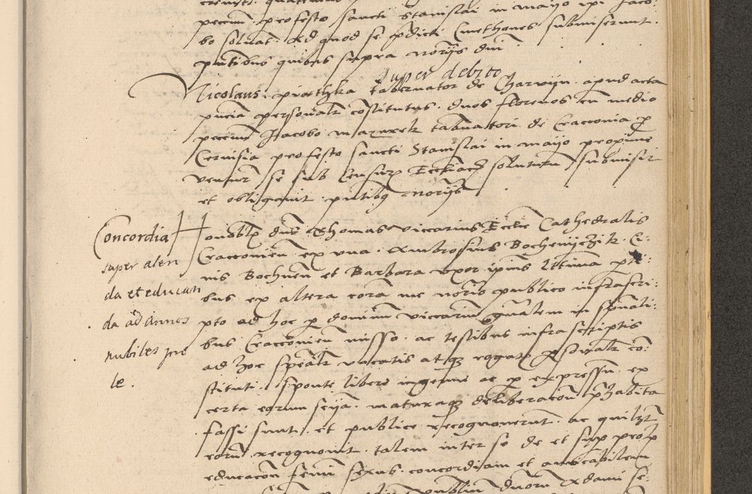 Zdjęcie nr 919 dla obiektu archiwalnego: Acta actorum coram reverendo patre domino Nicolao Bedlenski scholastico vicarioque in spiritualibus gernerali Cracoviensi ad annum Domini millesimum quingentesimum tricesimum septimum, cuius indicio est decima, pontificatus sanctissimi in Christo patris et domini nostri domini Pauli divina providencia papr tercii, anno tercio, feliciter continuantur