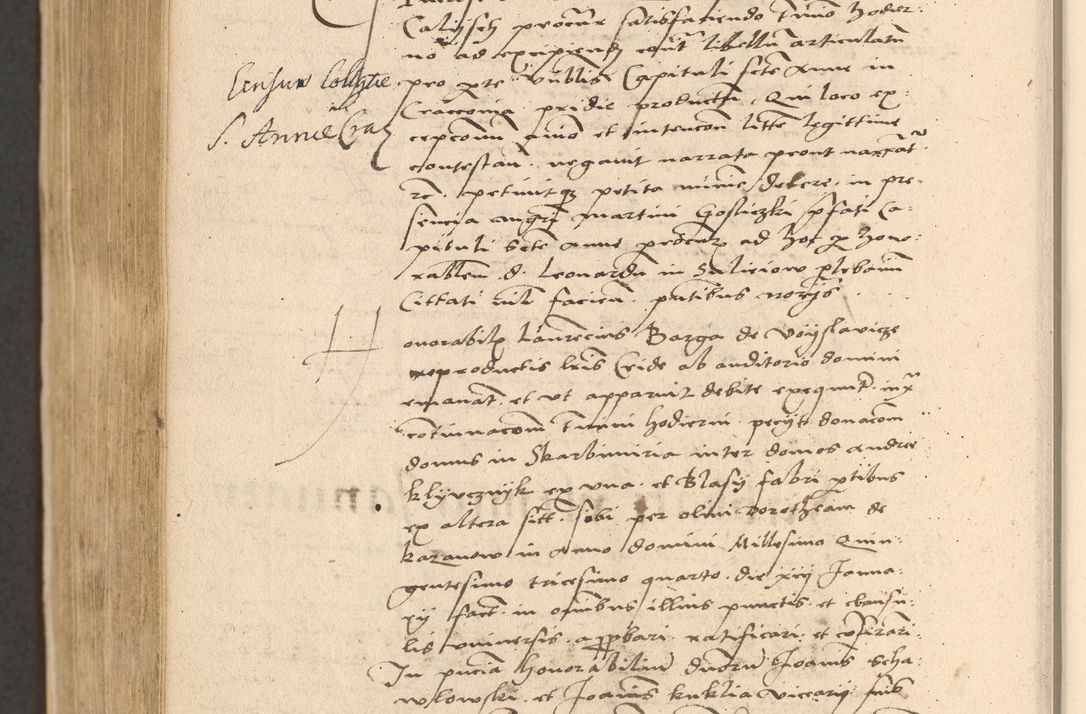 Zdjęcie nr 916 dla obiektu archiwalnego: Acta actorum coram reverendo patre domino Nicolao Bedlenski scholastico vicarioque in spiritualibus gernerali Cracoviensi ad annum Domini millesimum quingentesimum tricesimum septimum, cuius indicio est decima, pontificatus sanctissimi in Christo patris et domini nostri domini Pauli divina providencia papr tercii, anno tercio, feliciter continuantur