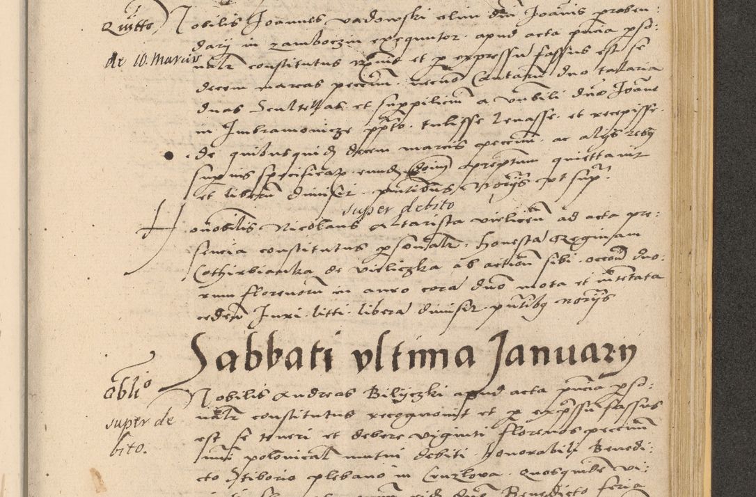 Zdjęcie nr 915 dla obiektu archiwalnego: Acta actorum coram reverendo patre domino Nicolao Bedlenski scholastico vicarioque in spiritualibus gernerali Cracoviensi ad annum Domini millesimum quingentesimum tricesimum septimum, cuius indicio est decima, pontificatus sanctissimi in Christo patris et domini nostri domini Pauli divina providencia papr tercii, anno tercio, feliciter continuantur