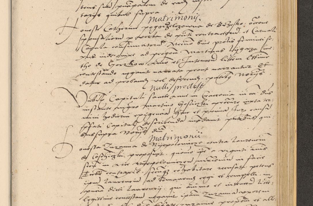 Zdjęcie nr 911 dla obiektu archiwalnego: Acta actorum coram reverendo patre domino Nicolao Bedlenski scholastico vicarioque in spiritualibus gernerali Cracoviensi ad annum Domini millesimum quingentesimum tricesimum septimum, cuius indicio est decima, pontificatus sanctissimi in Christo patris et domini nostri domini Pauli divina providencia papr tercii, anno tercio, feliciter continuantur