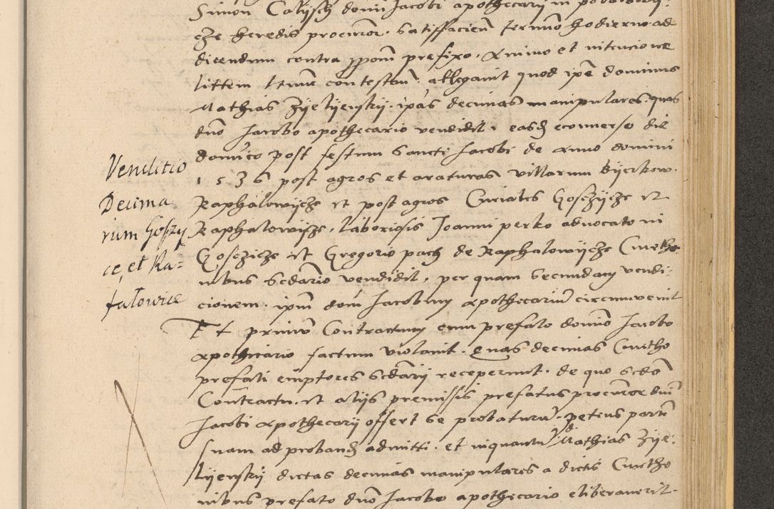 Zdjęcie nr 897 dla obiektu archiwalnego: Acta actorum coram reverendo patre domino Nicolao Bedlenski scholastico vicarioque in spiritualibus gernerali Cracoviensi ad annum Domini millesimum quingentesimum tricesimum septimum, cuius indicio est decima, pontificatus sanctissimi in Christo patris et domini nostri domini Pauli divina providencia papr tercii, anno tercio, feliciter continuantur