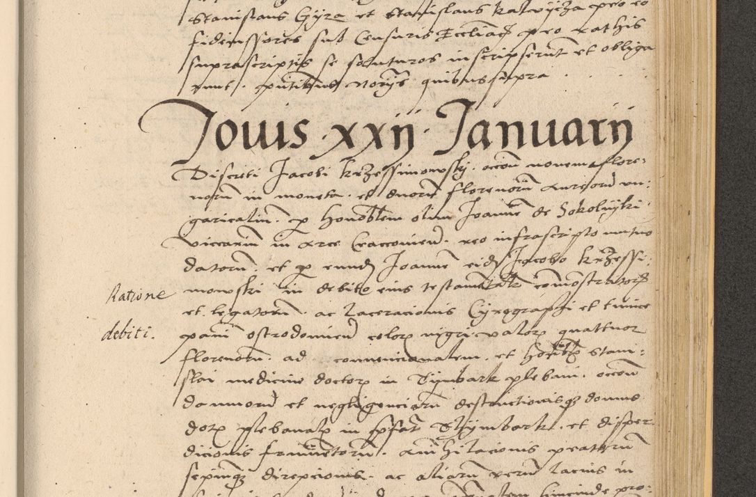 Zdjęcie nr 893 dla obiektu archiwalnego: Acta actorum coram reverendo patre domino Nicolao Bedlenski scholastico vicarioque in spiritualibus gernerali Cracoviensi ad annum Domini millesimum quingentesimum tricesimum septimum, cuius indicio est decima, pontificatus sanctissimi in Christo patris et domini nostri domini Pauli divina providencia papr tercii, anno tercio, feliciter continuantur
