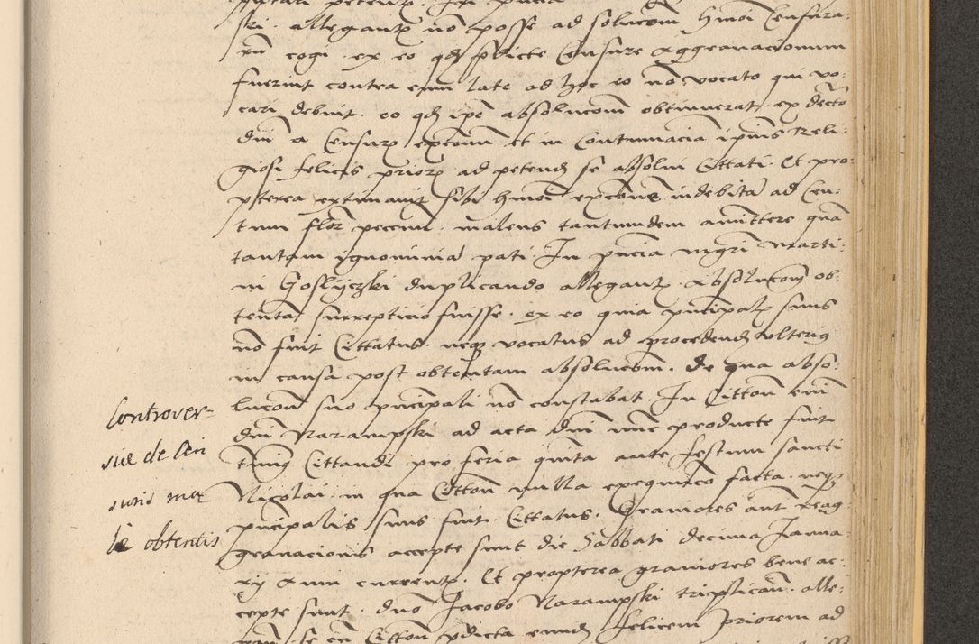 Zdjęcie nr 891 dla obiektu archiwalnego: Acta actorum coram reverendo patre domino Nicolao Bedlenski scholastico vicarioque in spiritualibus gernerali Cracoviensi ad annum Domini millesimum quingentesimum tricesimum septimum, cuius indicio est decima, pontificatus sanctissimi in Christo patris et domini nostri domini Pauli divina providencia papr tercii, anno tercio, feliciter continuantur
