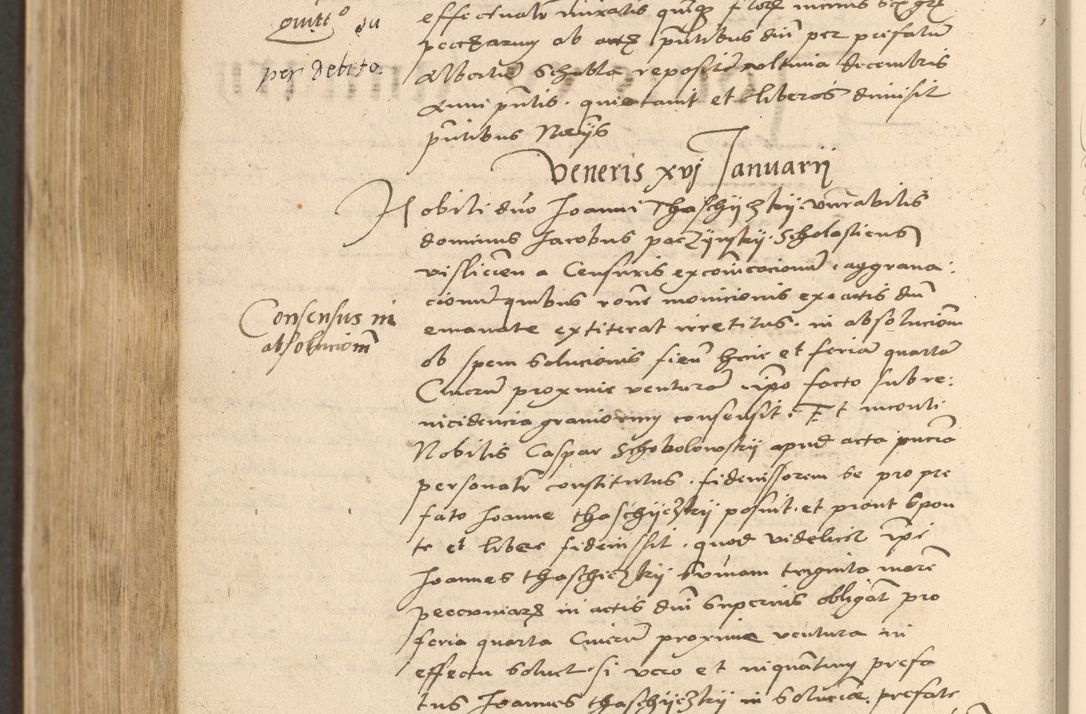Zdjęcie nr 886 dla obiektu archiwalnego: Acta actorum coram reverendo patre domino Nicolao Bedlenski scholastico vicarioque in spiritualibus gernerali Cracoviensi ad annum Domini millesimum quingentesimum tricesimum septimum, cuius indicio est decima, pontificatus sanctissimi in Christo patris et domini nostri domini Pauli divina providencia papr tercii, anno tercio, feliciter continuantur