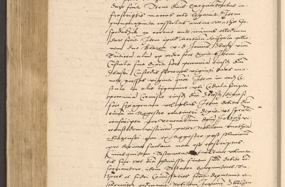 Zdjęcie nr 882 dla obiektu archiwalnego: Acta actorum coram reverendo patre domino Nicolao Bedlenski scholastico vicarioque in spiritualibus gernerali Cracoviensi ad annum Domini millesimum quingentesimum tricesimum septimum, cuius indicio est decima, pontificatus sanctissimi in Christo patris et domini nostri domini Pauli divina providencia papr tercii, anno tercio, feliciter continuantur