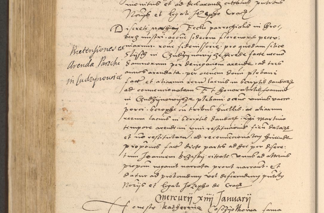 Zdjęcie nr 878 dla obiektu archiwalnego: Acta actorum coram reverendo patre domino Nicolao Bedlenski scholastico vicarioque in spiritualibus gernerali Cracoviensi ad annum Domini millesimum quingentesimum tricesimum septimum, cuius indicio est decima, pontificatus sanctissimi in Christo patris et domini nostri domini Pauli divina providencia papr tercii, anno tercio, feliciter continuantur