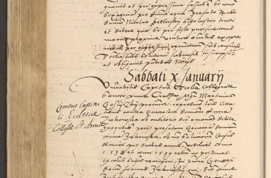 Zdjęcie nr 876 dla obiektu archiwalnego: Acta actorum coram reverendo patre domino Nicolao Bedlenski scholastico vicarioque in spiritualibus gernerali Cracoviensi ad annum Domini millesimum quingentesimum tricesimum septimum, cuius indicio est decima, pontificatus sanctissimi in Christo patris et domini nostri domini Pauli divina providencia papr tercii, anno tercio, feliciter continuantur
