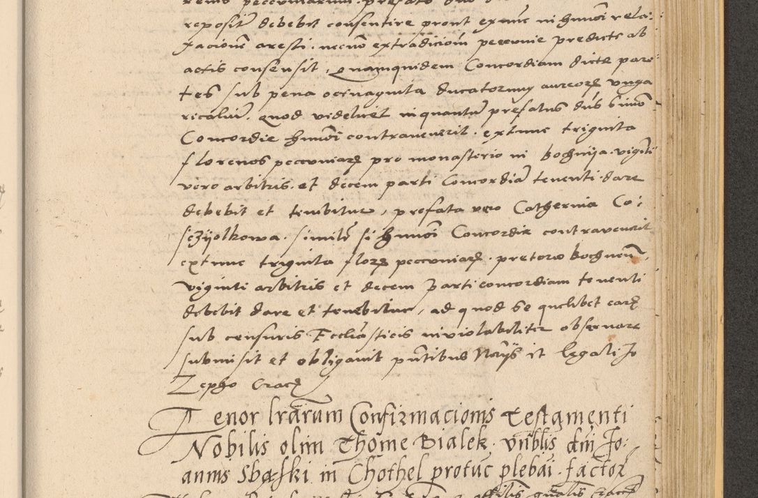Zdjęcie nr 879 dla obiektu archiwalnego: Acta actorum coram reverendo patre domino Nicolao Bedlenski scholastico vicarioque in spiritualibus gernerali Cracoviensi ad annum Domini millesimum quingentesimum tricesimum septimum, cuius indicio est decima, pontificatus sanctissimi in Christo patris et domini nostri domini Pauli divina providencia papr tercii, anno tercio, feliciter continuantur