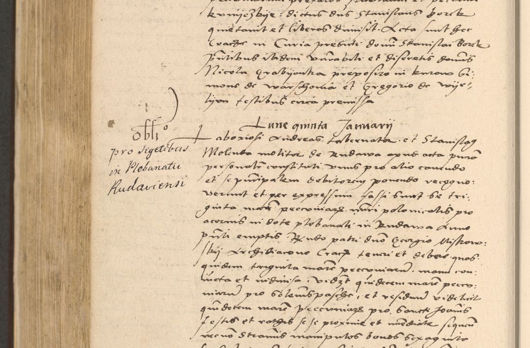 Zdjęcie nr 874 dla obiektu archiwalnego: Acta actorum coram reverendo patre domino Nicolao Bedlenski scholastico vicarioque in spiritualibus gernerali Cracoviensi ad annum Domini millesimum quingentesimum tricesimum septimum, cuius indicio est decima, pontificatus sanctissimi in Christo patris et domini nostri domini Pauli divina providencia papr tercii, anno tercio, feliciter continuantur