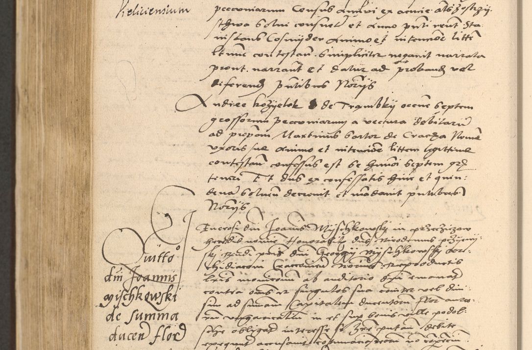 Zdjęcie nr 864 dla obiektu archiwalnego: Acta actorum coram reverendo patre domino Nicolao Bedlenski scholastico vicarioque in spiritualibus gernerali Cracoviensi ad annum Domini millesimum quingentesimum tricesimum septimum, cuius indicio est decima, pontificatus sanctissimi in Christo patris et domini nostri domini Pauli divina providencia papr tercii, anno tercio, feliciter continuantur