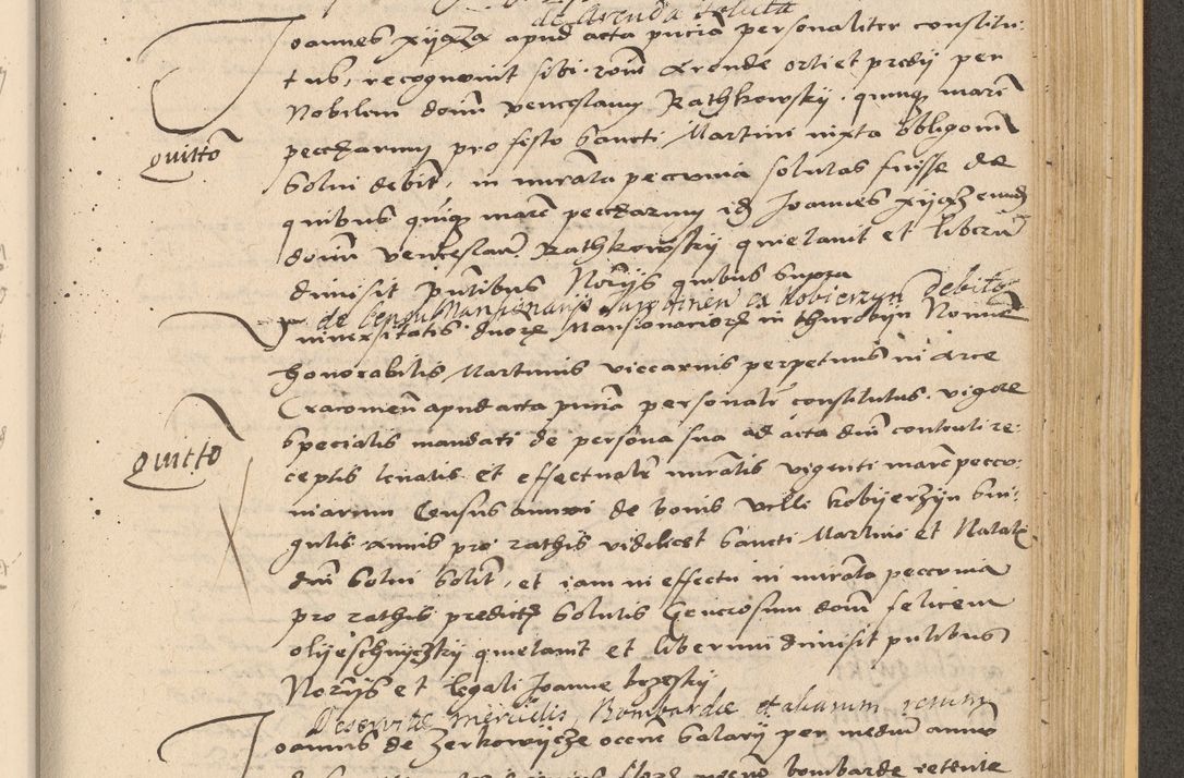 Zdjęcie nr 863 dla obiektu archiwalnego: Acta actorum coram reverendo patre domino Nicolao Bedlenski scholastico vicarioque in spiritualibus gernerali Cracoviensi ad annum Domini millesimum quingentesimum tricesimum septimum, cuius indicio est decima, pontificatus sanctissimi in Christo patris et domini nostri domini Pauli divina providencia papr tercii, anno tercio, feliciter continuantur