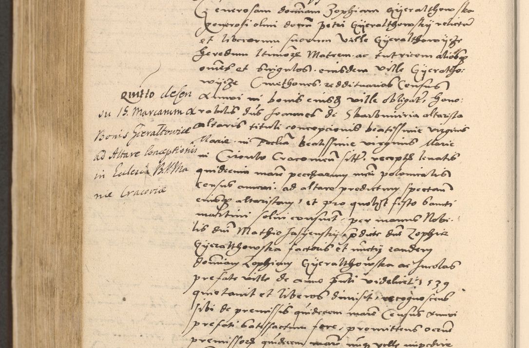 Zdjęcie nr 860 dla obiektu archiwalnego: Acta actorum coram reverendo patre domino Nicolao Bedlenski scholastico vicarioque in spiritualibus gernerali Cracoviensi ad annum Domini millesimum quingentesimum tricesimum septimum, cuius indicio est decima, pontificatus sanctissimi in Christo patris et domini nostri domini Pauli divina providencia papr tercii, anno tercio, feliciter continuantur
