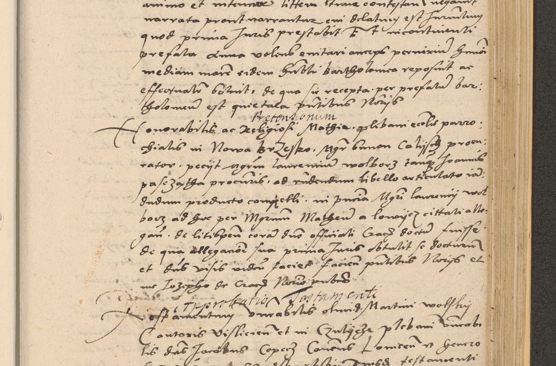 Zdjęcie nr 859 dla obiektu archiwalnego: Acta actorum coram reverendo patre domino Nicolao Bedlenski scholastico vicarioque in spiritualibus gernerali Cracoviensi ad annum Domini millesimum quingentesimum tricesimum septimum, cuius indicio est decima, pontificatus sanctissimi in Christo patris et domini nostri domini Pauli divina providencia papr tercii, anno tercio, feliciter continuantur