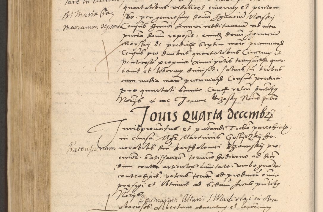 Zdjęcie nr 858 dla obiektu archiwalnego: Acta actorum coram reverendo patre domino Nicolao Bedlenski scholastico vicarioque in spiritualibus gernerali Cracoviensi ad annum Domini millesimum quingentesimum tricesimum septimum, cuius indicio est decima, pontificatus sanctissimi in Christo patris et domini nostri domini Pauli divina providencia papr tercii, anno tercio, feliciter continuantur