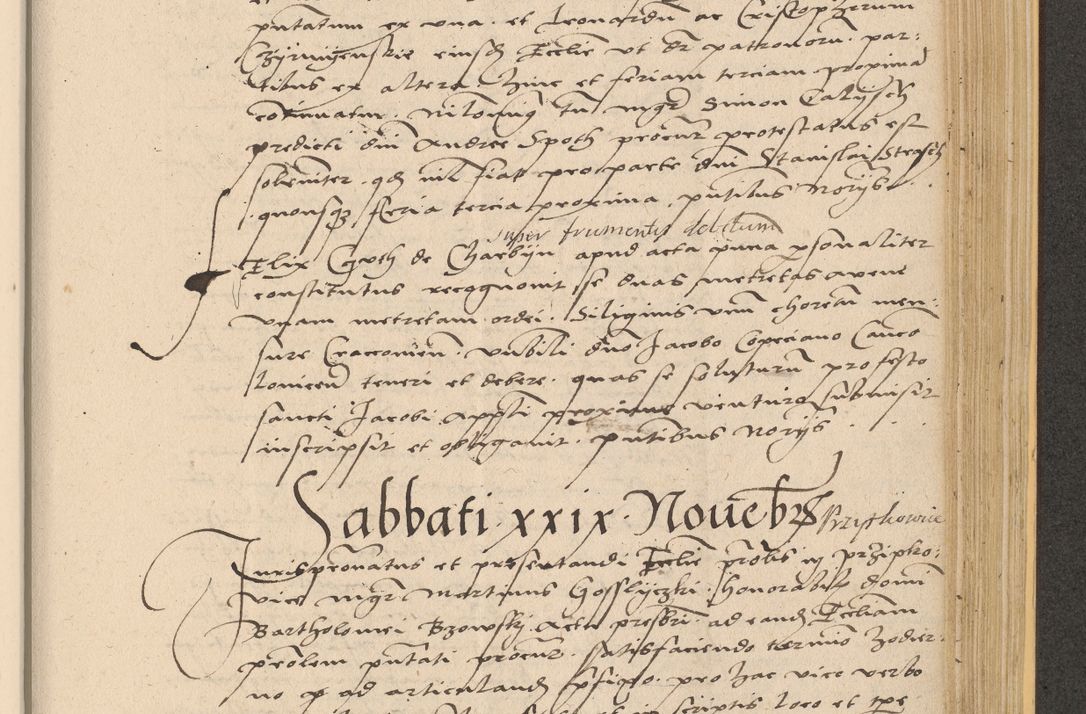 Zdjęcie nr 851 dla obiektu archiwalnego: Acta actorum coram reverendo patre domino Nicolao Bedlenski scholastico vicarioque in spiritualibus gernerali Cracoviensi ad annum Domini millesimum quingentesimum tricesimum septimum, cuius indicio est decima, pontificatus sanctissimi in Christo patris et domini nostri domini Pauli divina providencia papr tercii, anno tercio, feliciter continuantur