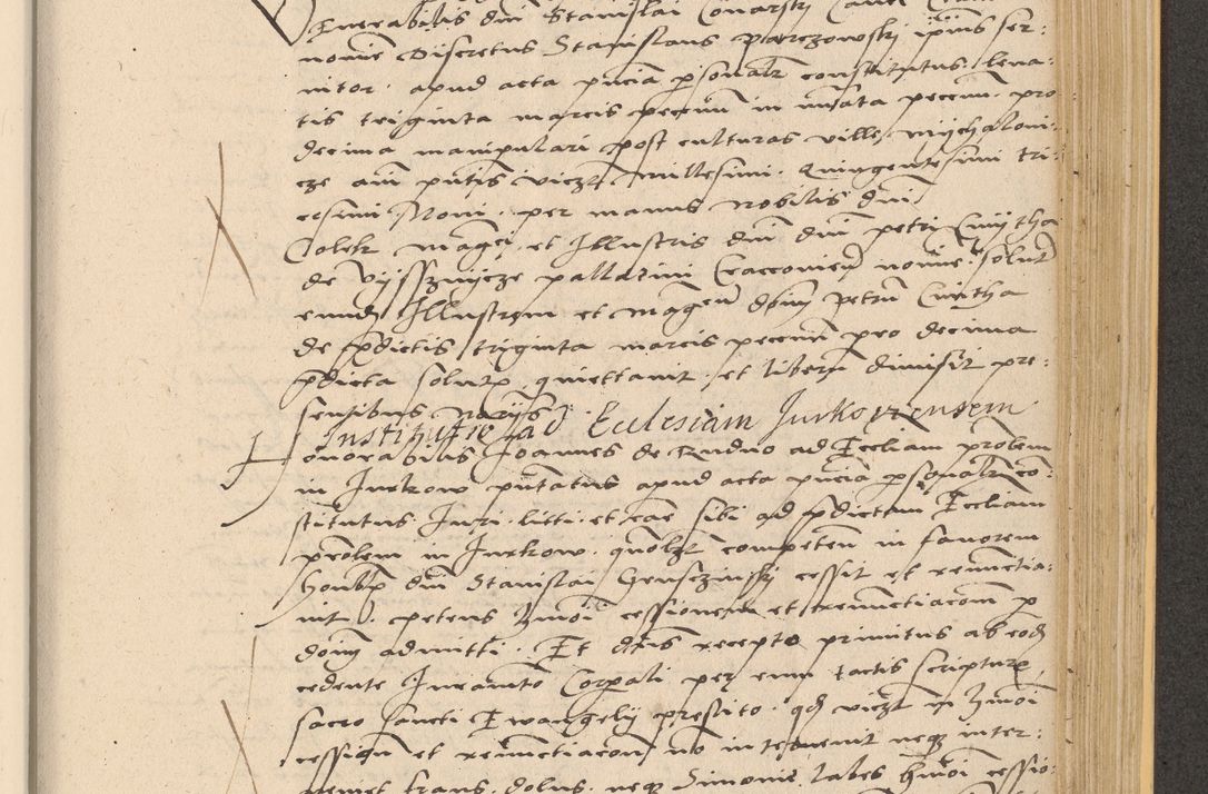 Zdjęcie nr 847 dla obiektu archiwalnego: Acta actorum coram reverendo patre domino Nicolao Bedlenski scholastico vicarioque in spiritualibus gernerali Cracoviensi ad annum Domini millesimum quingentesimum tricesimum septimum, cuius indicio est decima, pontificatus sanctissimi in Christo patris et domini nostri domini Pauli divina providencia papr tercii, anno tercio, feliciter continuantur