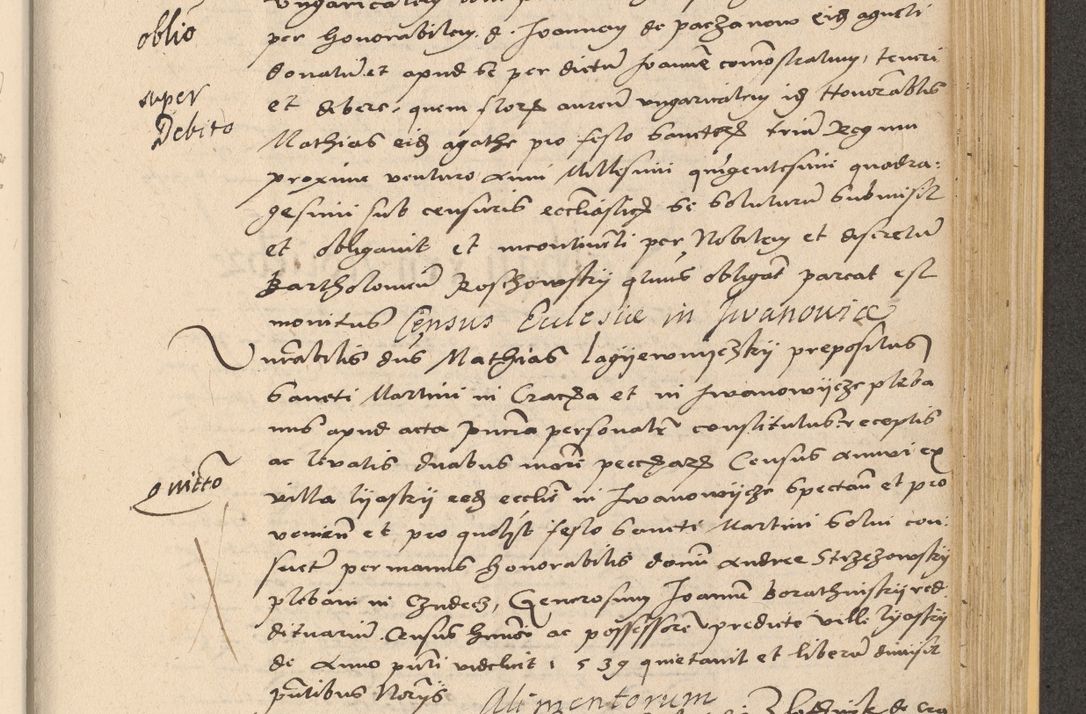 Zdjęcie nr 845 dla obiektu archiwalnego: Acta actorum coram reverendo patre domino Nicolao Bedlenski scholastico vicarioque in spiritualibus gernerali Cracoviensi ad annum Domini millesimum quingentesimum tricesimum septimum, cuius indicio est decima, pontificatus sanctissimi in Christo patris et domini nostri domini Pauli divina providencia papr tercii, anno tercio, feliciter continuantur