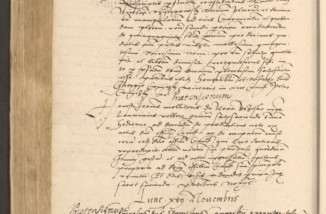Zdjęcie nr 842 dla obiektu archiwalnego: Acta actorum coram reverendo patre domino Nicolao Bedlenski scholastico vicarioque in spiritualibus gernerali Cracoviensi ad annum Domini millesimum quingentesimum tricesimum septimum, cuius indicio est decima, pontificatus sanctissimi in Christo patris et domini nostri domini Pauli divina providencia papr tercii, anno tercio, feliciter continuantur