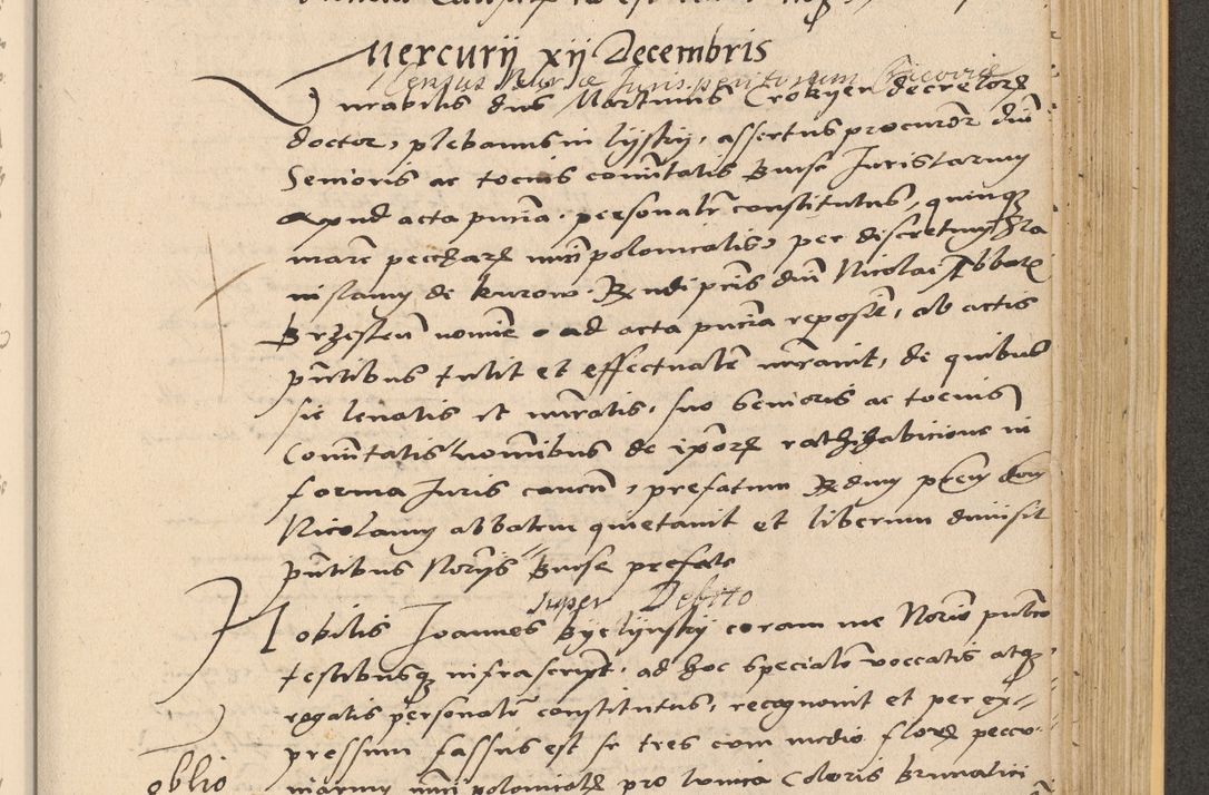Zdjęcie nr 837 dla obiektu archiwalnego: Acta actorum coram reverendo patre domino Nicolao Bedlenski scholastico vicarioque in spiritualibus gernerali Cracoviensi ad annum Domini millesimum quingentesimum tricesimum septimum, cuius indicio est decima, pontificatus sanctissimi in Christo patris et domini nostri domini Pauli divina providencia papr tercii, anno tercio, feliciter continuantur
