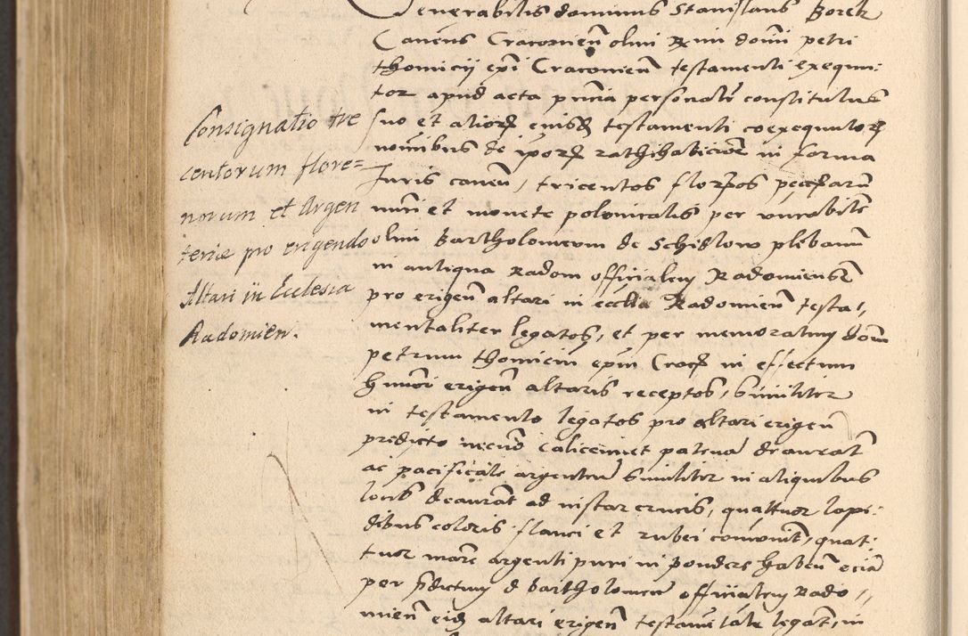 Zdjęcie nr 830 dla obiektu archiwalnego: Acta actorum coram reverendo patre domino Nicolao Bedlenski scholastico vicarioque in spiritualibus gernerali Cracoviensi ad annum Domini millesimum quingentesimum tricesimum septimum, cuius indicio est decima, pontificatus sanctissimi in Christo patris et domini nostri domini Pauli divina providencia papr tercii, anno tercio, feliciter continuantur