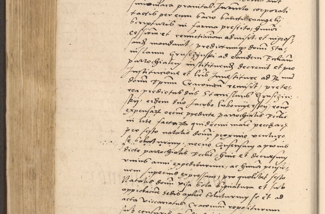 Zdjęcie nr 828 dla obiektu archiwalnego: Acta actorum coram reverendo patre domino Nicolao Bedlenski scholastico vicarioque in spiritualibus gernerali Cracoviensi ad annum Domini millesimum quingentesimum tricesimum septimum, cuius indicio est decima, pontificatus sanctissimi in Christo patris et domini nostri domini Pauli divina providencia papr tercii, anno tercio, feliciter continuantur