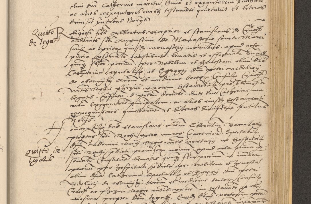 Zdjęcie nr 821 dla obiektu archiwalnego: Acta actorum coram reverendo patre domino Nicolao Bedlenski scholastico vicarioque in spiritualibus gernerali Cracoviensi ad annum Domini millesimum quingentesimum tricesimum septimum, cuius indicio est decima, pontificatus sanctissimi in Christo patris et domini nostri domini Pauli divina providencia papr tercii, anno tercio, feliciter continuantur