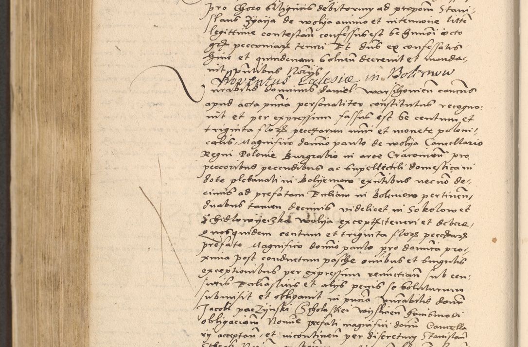 Zdjęcie nr 824 dla obiektu archiwalnego: Acta actorum coram reverendo patre domino Nicolao Bedlenski scholastico vicarioque in spiritualibus gernerali Cracoviensi ad annum Domini millesimum quingentesimum tricesimum septimum, cuius indicio est decima, pontificatus sanctissimi in Christo patris et domini nostri domini Pauli divina providencia papr tercii, anno tercio, feliciter continuantur