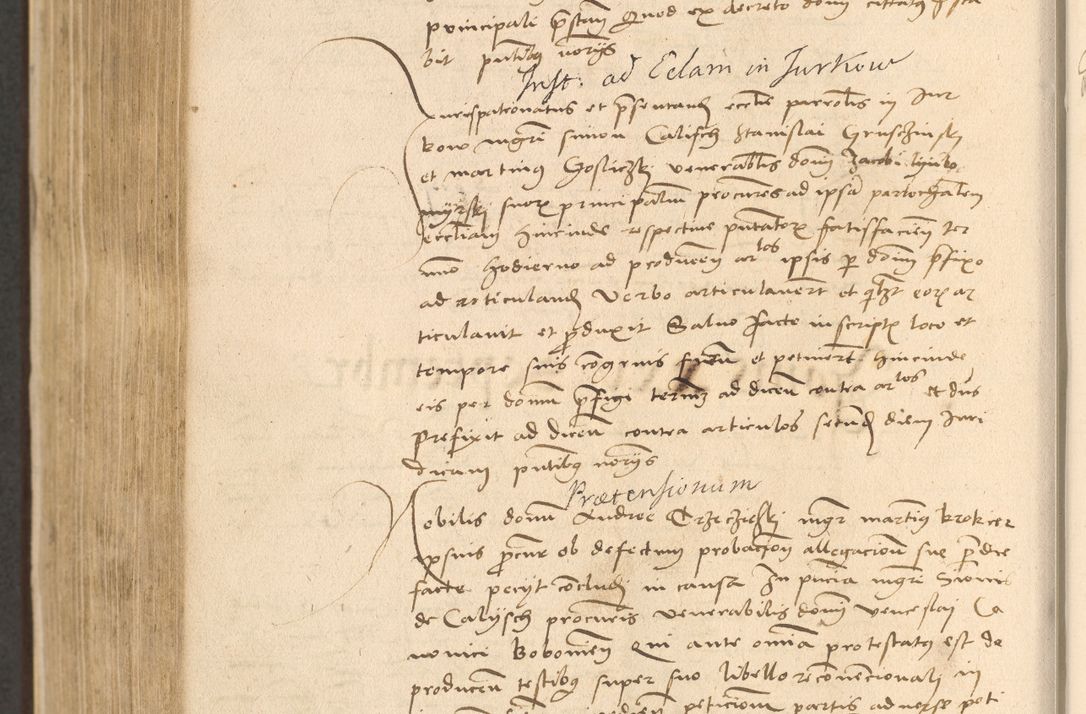 Zdjęcie nr 802 dla obiektu archiwalnego: Acta actorum coram reverendo patre domino Nicolao Bedlenski scholastico vicarioque in spiritualibus gernerali Cracoviensi ad annum Domini millesimum quingentesimum tricesimum septimum, cuius indicio est decima, pontificatus sanctissimi in Christo patris et domini nostri domini Pauli divina providencia papr tercii, anno tercio, feliciter continuantur