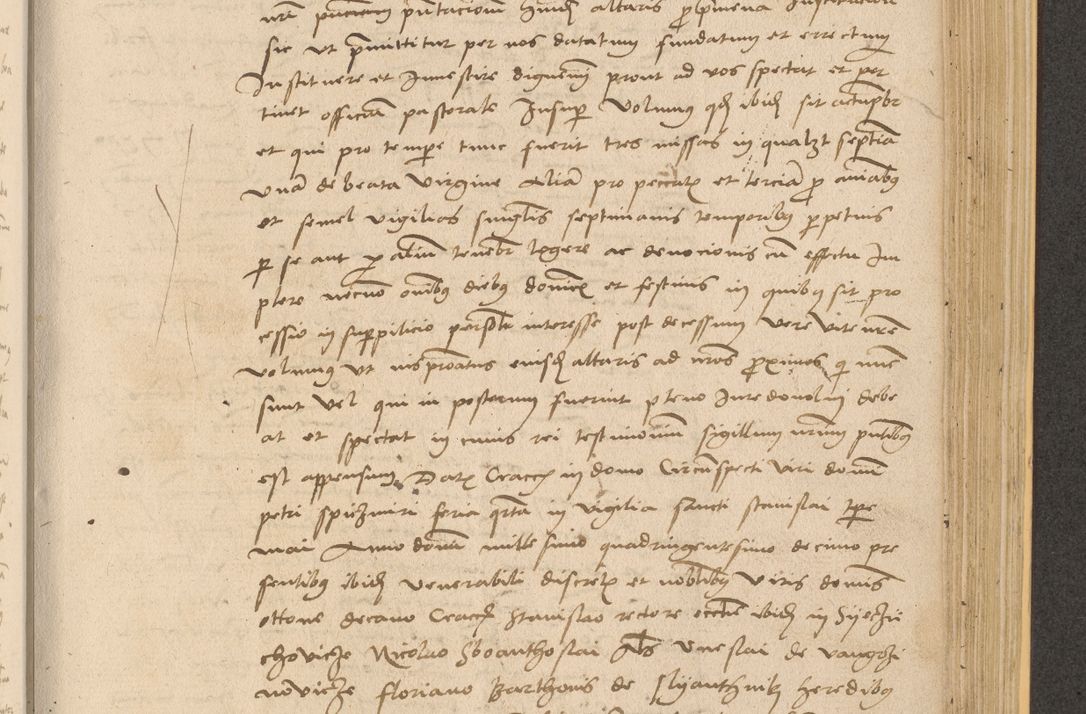 Zdjęcie nr 797 dla obiektu archiwalnego: Acta actorum coram reverendo patre domino Nicolao Bedlenski scholastico vicarioque in spiritualibus gernerali Cracoviensi ad annum Domini millesimum quingentesimum tricesimum septimum, cuius indicio est decima, pontificatus sanctissimi in Christo patris et domini nostri domini Pauli divina providencia papr tercii, anno tercio, feliciter continuantur