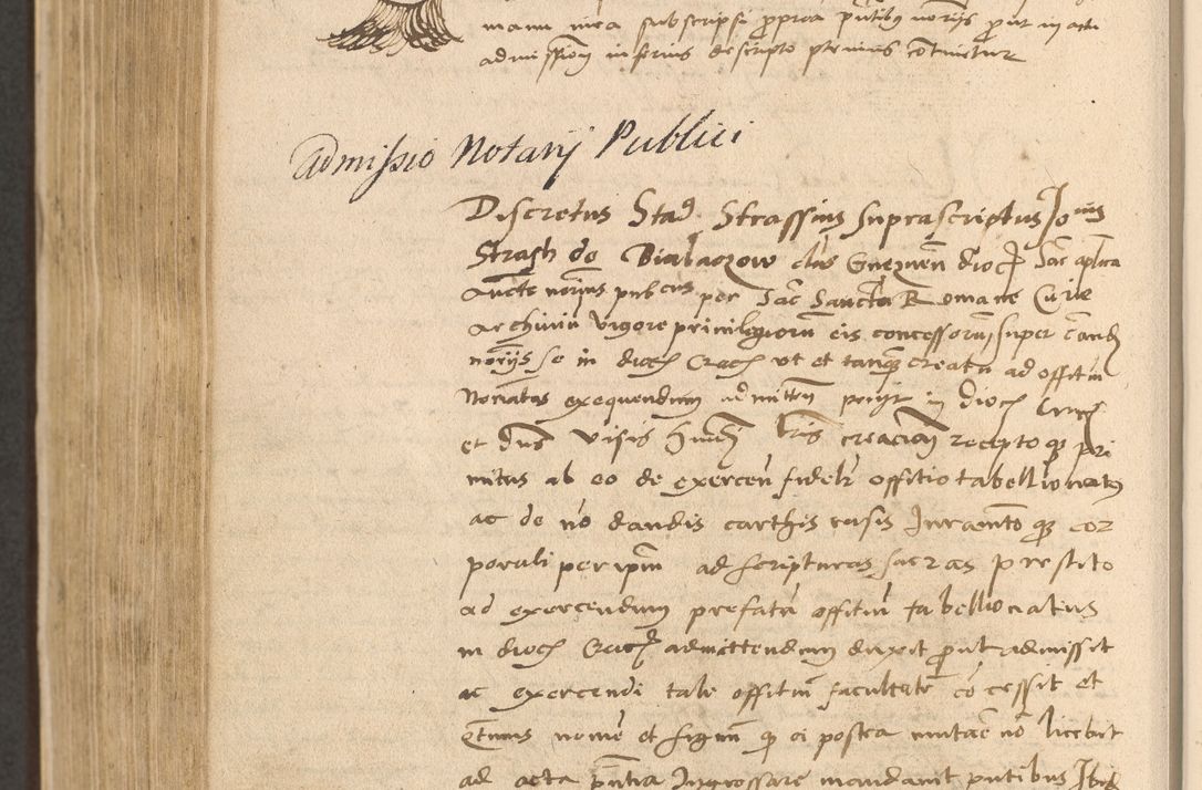 Zdjęcie nr 794 dla obiektu archiwalnego: Acta actorum coram reverendo patre domino Nicolao Bedlenski scholastico vicarioque in spiritualibus gernerali Cracoviensi ad annum Domini millesimum quingentesimum tricesimum septimum, cuius indicio est decima, pontificatus sanctissimi in Christo patris et domini nostri domini Pauli divina providencia papr tercii, anno tercio, feliciter continuantur