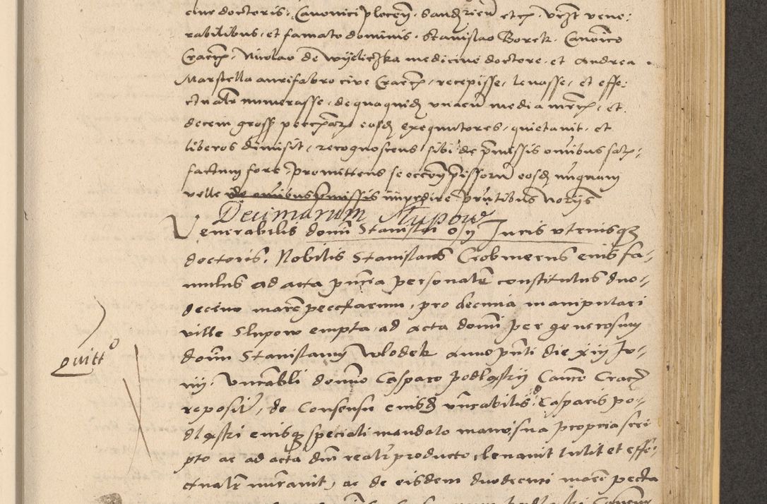 Zdjęcie nr 781 dla obiektu archiwalnego: Acta actorum coram reverendo patre domino Nicolao Bedlenski scholastico vicarioque in spiritualibus gernerali Cracoviensi ad annum Domini millesimum quingentesimum tricesimum septimum, cuius indicio est decima, pontificatus sanctissimi in Christo patris et domini nostri domini Pauli divina providencia papr tercii, anno tercio, feliciter continuantur