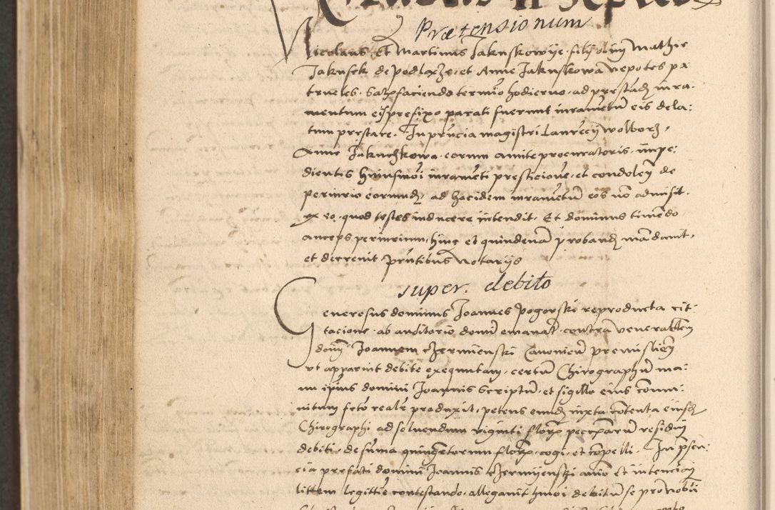 Zdjęcie nr 780 dla obiektu archiwalnego: Acta actorum coram reverendo patre domino Nicolao Bedlenski scholastico vicarioque in spiritualibus gernerali Cracoviensi ad annum Domini millesimum quingentesimum tricesimum septimum, cuius indicio est decima, pontificatus sanctissimi in Christo patris et domini nostri domini Pauli divina providencia papr tercii, anno tercio, feliciter continuantur